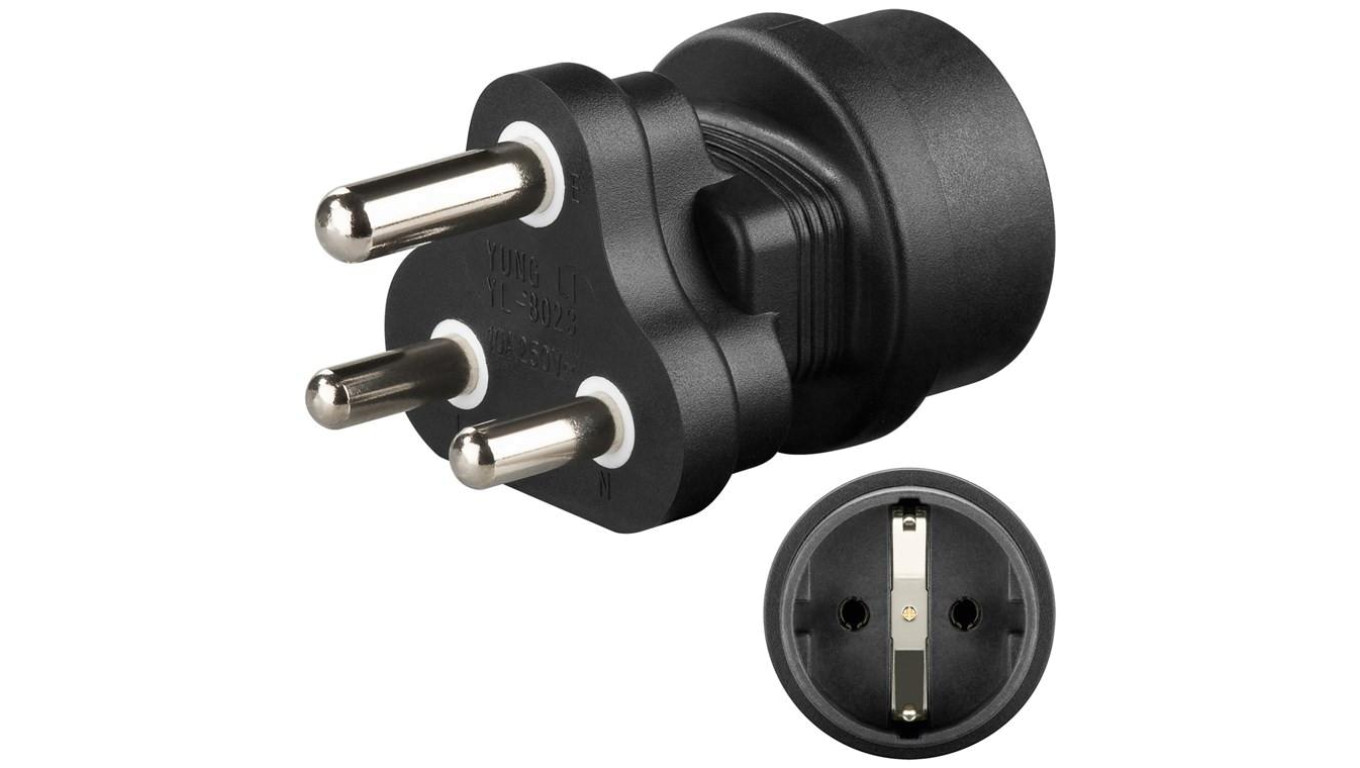 Adapter sieciowy RPA, czarny