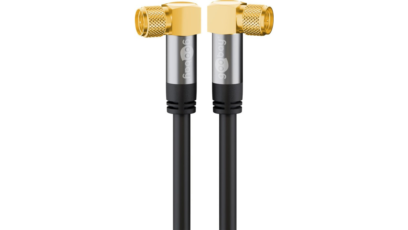 Kabel antenowy SAT (typ 135 dB), poczwórne ekranowanie - Długość kabla 10 m