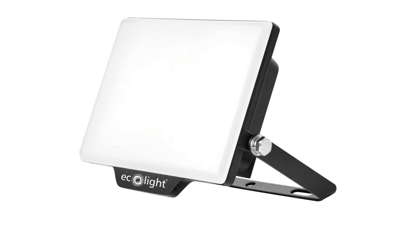 Projektor z możliwością podłączenia czujnika ruchu 30W 2700lm 4000K IP65 czarny naświetlacz LED NL-2 EC20313