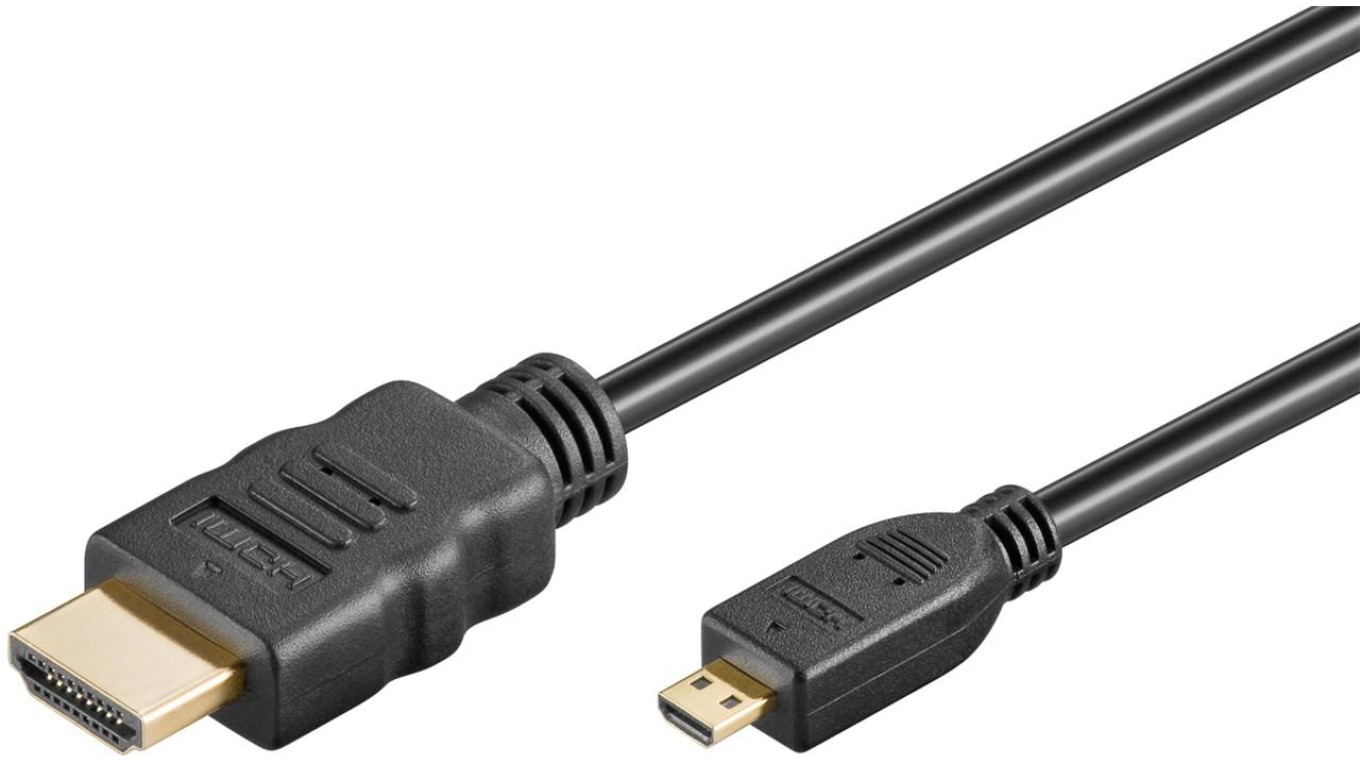 Kabel HDMI™ o bardzo dużej szybkości transmisji do Micro-HDMI™ 8K @ 60 Hz - Długość kabla 1 m