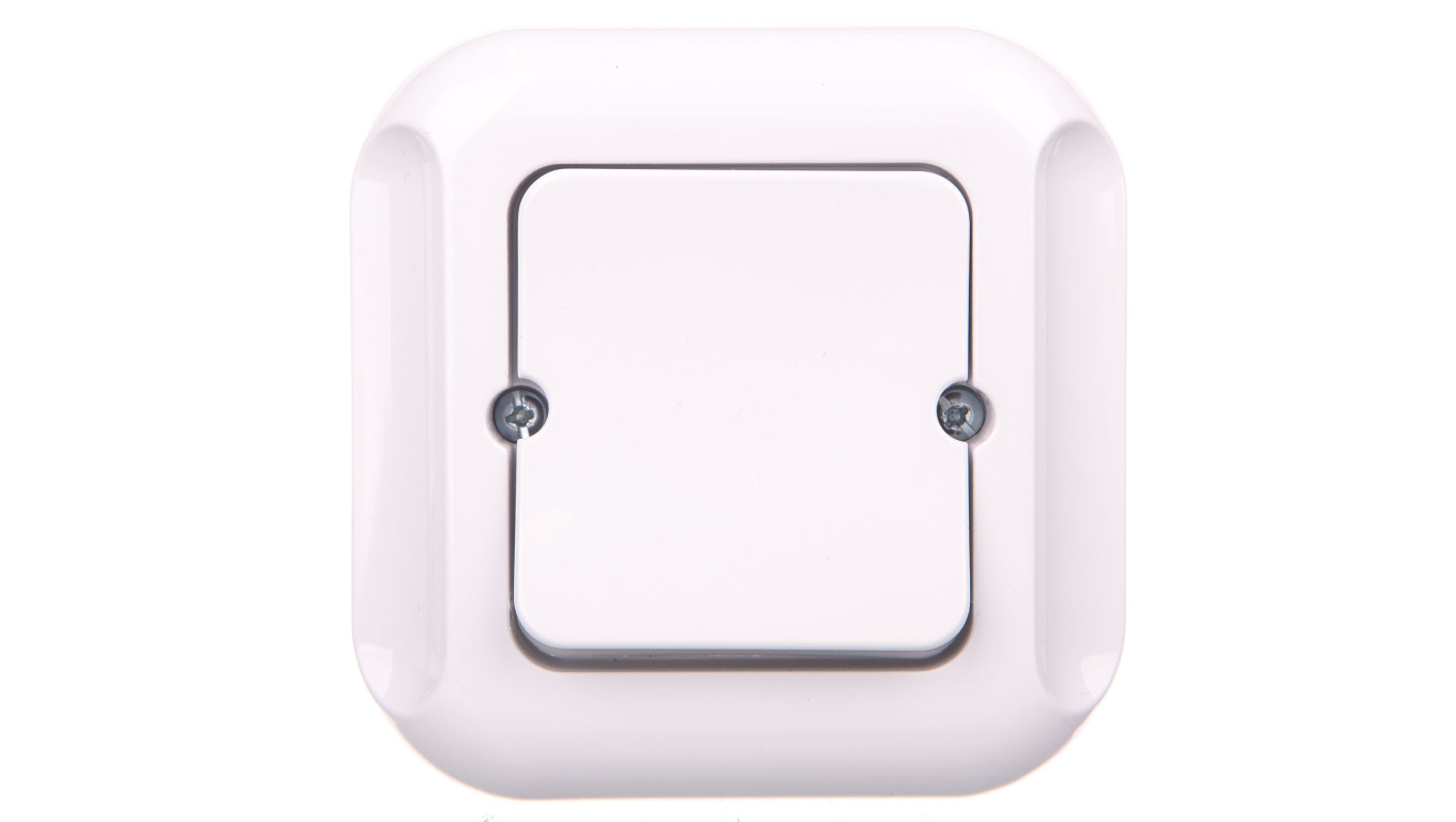 TOPAZ Łącznik pojedynczy biały WP-1T