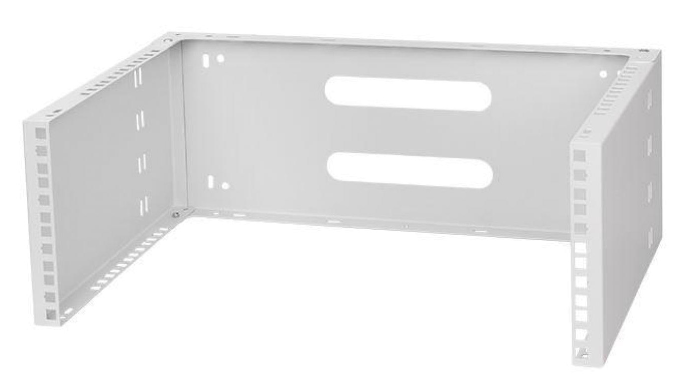 Uchwyt ścienny do urządzeń RACK 19 4U 330mm szary