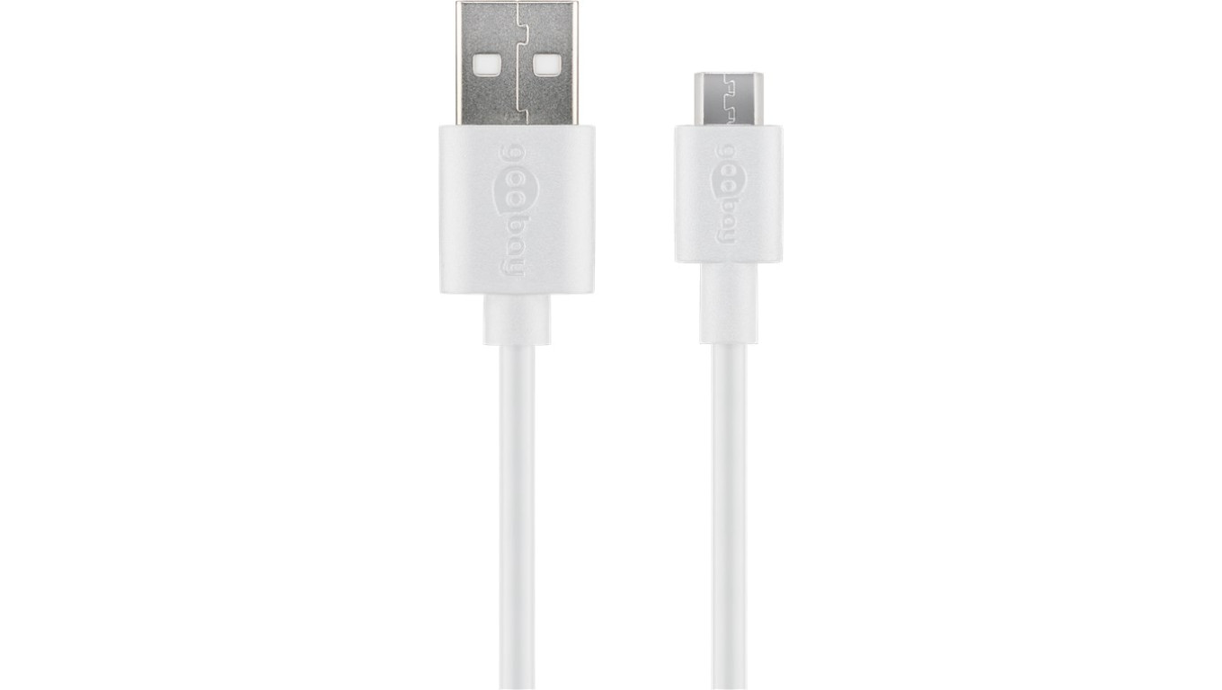 Kabel Micro USB do ładowania i synchronizacji - Długość kabla 2 m