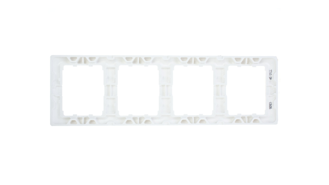 SISTENA LIFE Ramka poczwórna pionowa arctic 771008