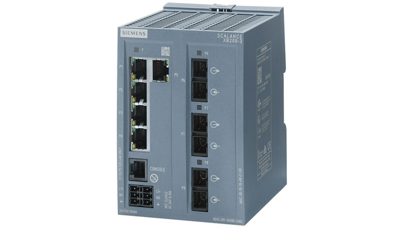 Switch zarządzalny SCALANCE XB205-3 - 6GK5205-3BD00-2AB2