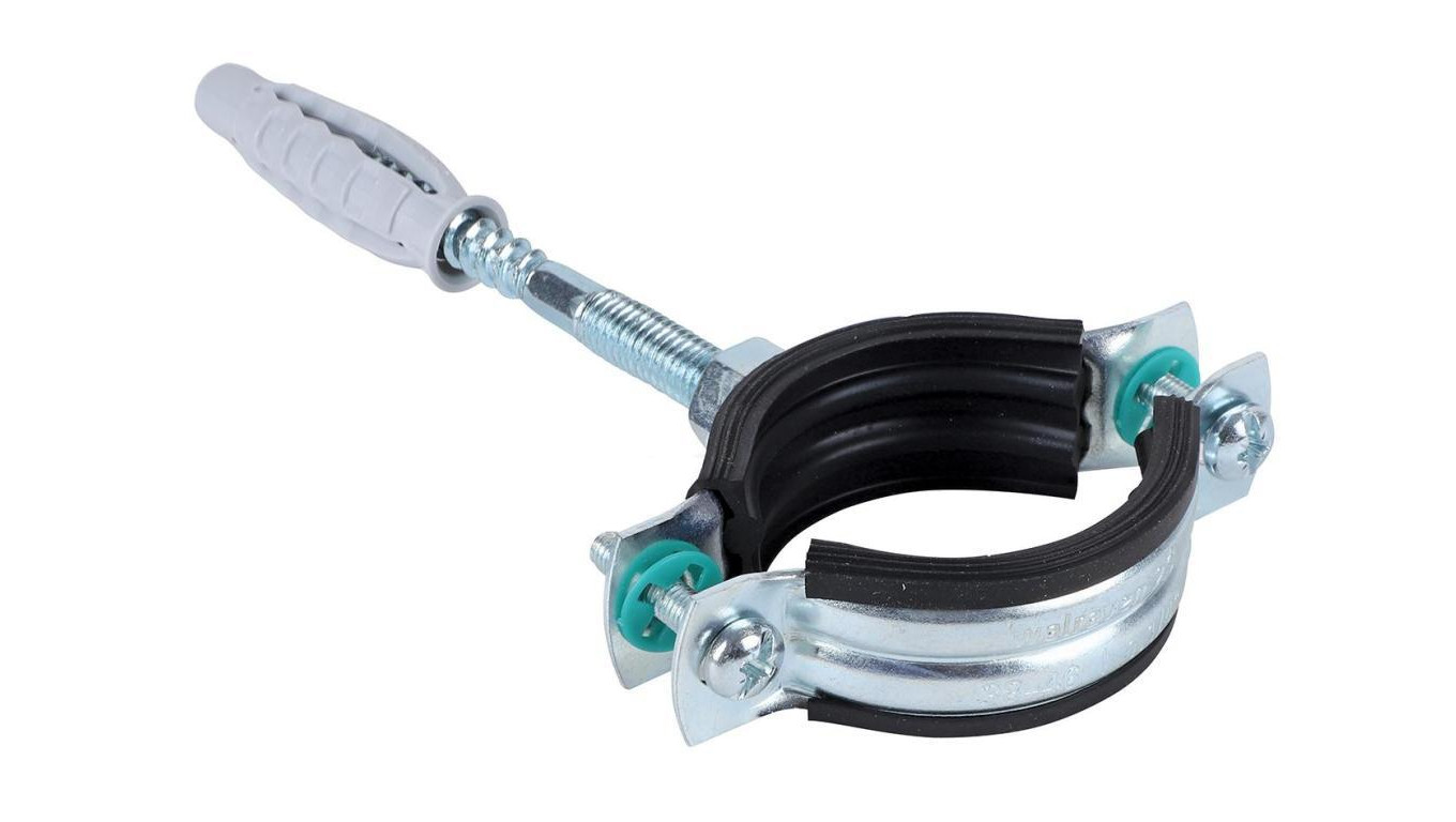 2S obejma z okładziną set M8/10 rozmiar 113-118mm 33245118 /opakowanie 25szt/