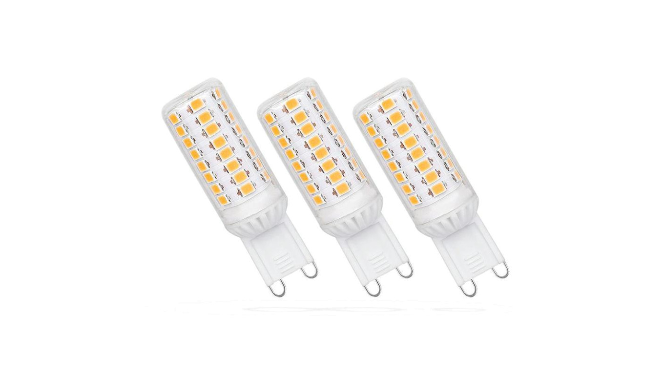 3 x Żarówka G9 led 4W ściemnialna 4000K neutralna biała dimmable 430lm