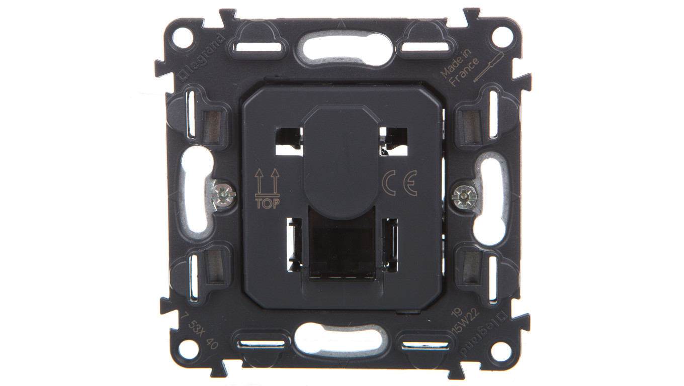 VALENA ALLURE Gniazdo komputerowe pojedyncze RJ45 kat. 5e UTP 753040