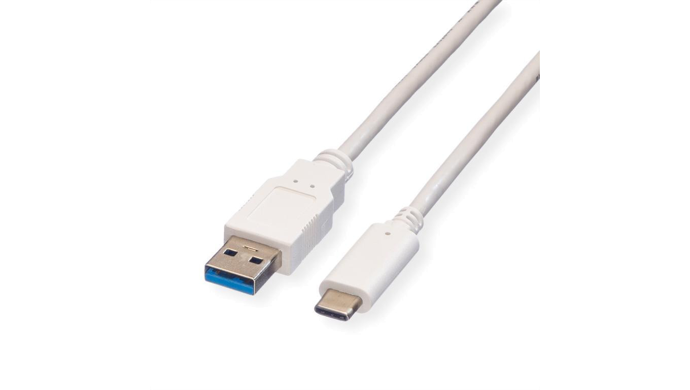 VALUE Kabel USB 3.2 Gen 1, A-C, M/M, 0,5 m