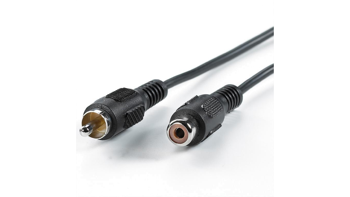 VALUE cinch-verlengkabel simplex M/F, 10 m
