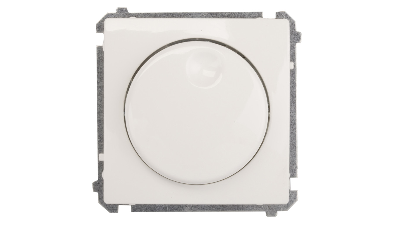 Simon Basic Ściemniacz obrotowy 20-500VA biały BMS9T.01/11