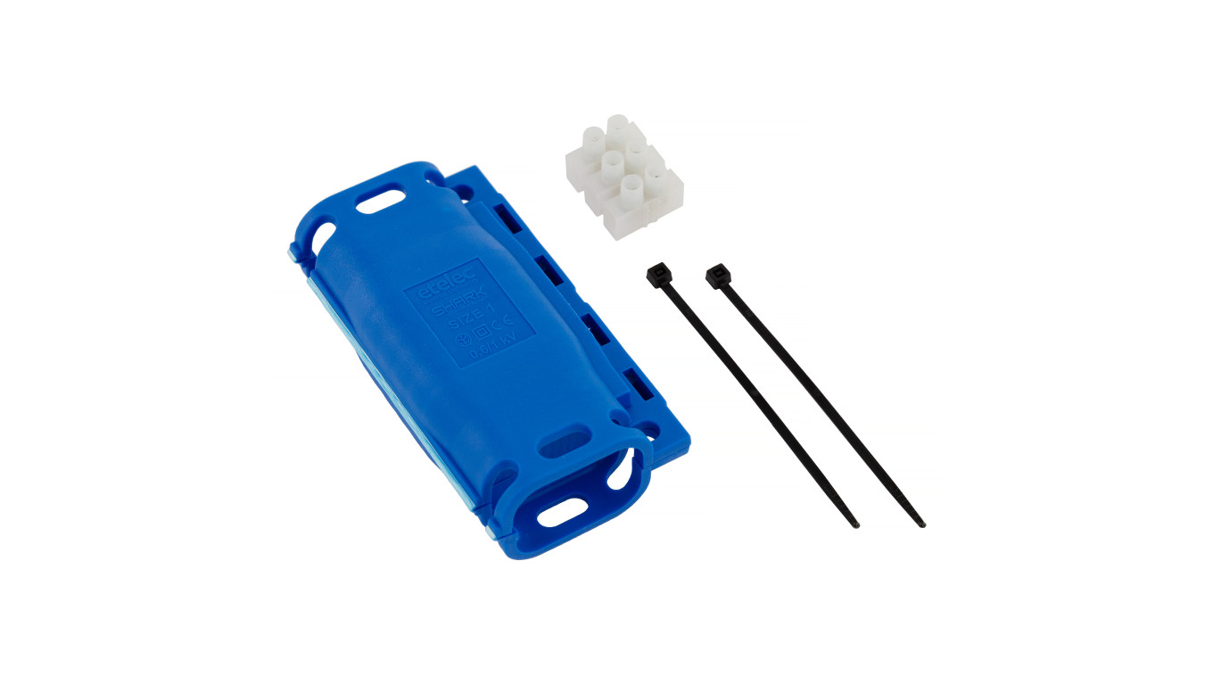 Mufa kablowa żelowa 3 żyły x 0,5-2,5mm2 IP68 SHARK SMART