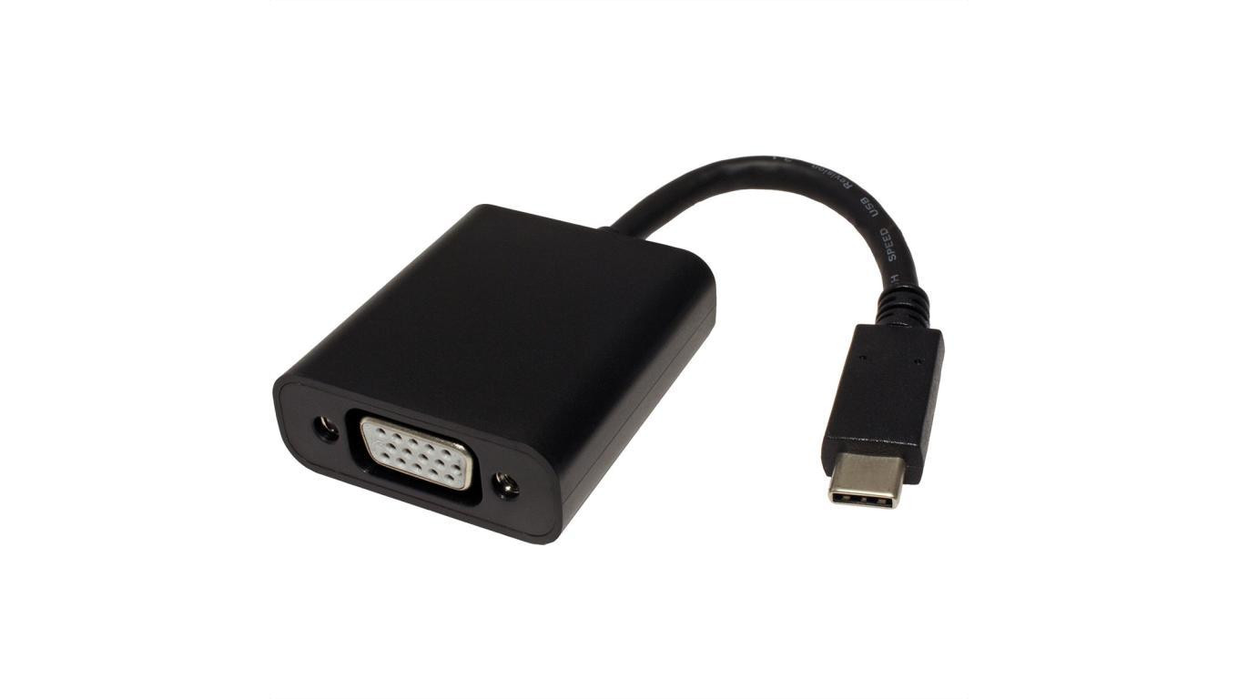 VALUE Adapter wyświetlacza USB typu C - VGA