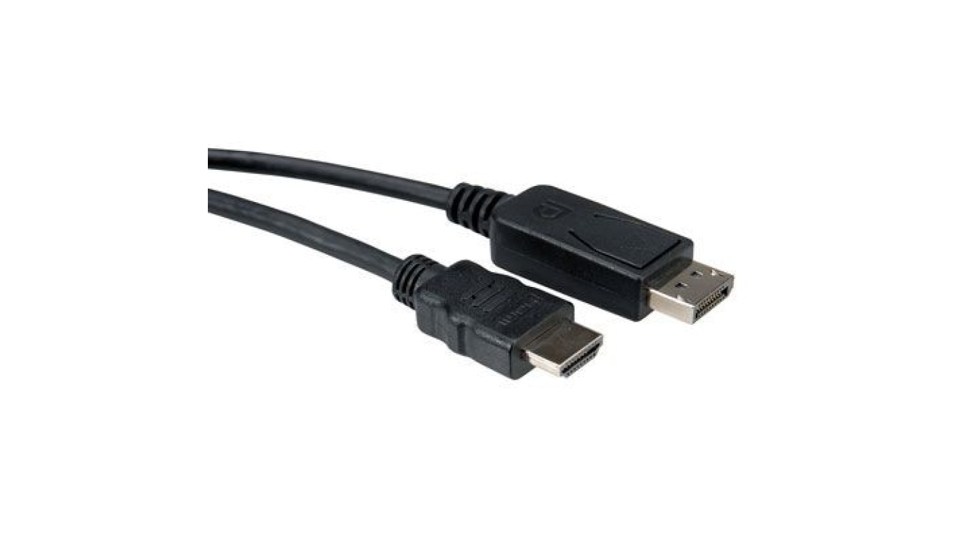 Roline Kabel DisplayPort DP M - HDMI M 3m