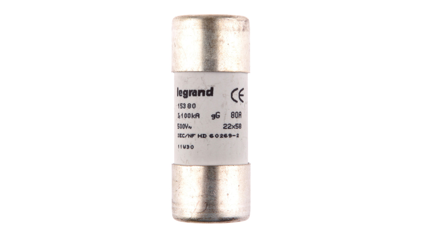 Wkładka bezpiecznikowa cylindryczna 22x58mm 80A gL 500V HPC 015380