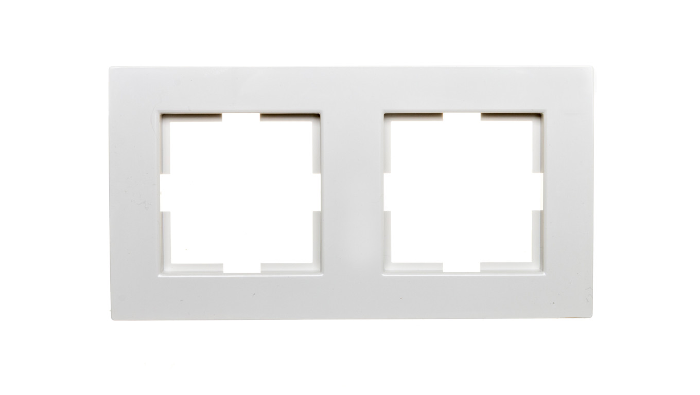 Karre Ramka 2-Krotna, Kolor Biały / 90960261