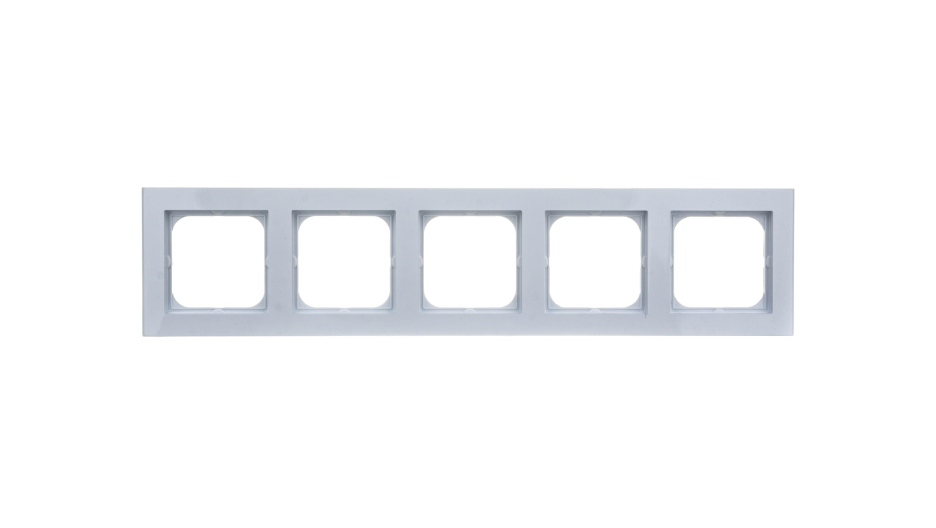 SONATA Ramka pięciokrotna biały mat R-5R/75
