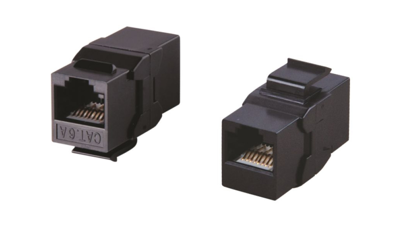 Łącznik RJ45-RJ45 do panela UTP kat.6A ALANTEC WTM21