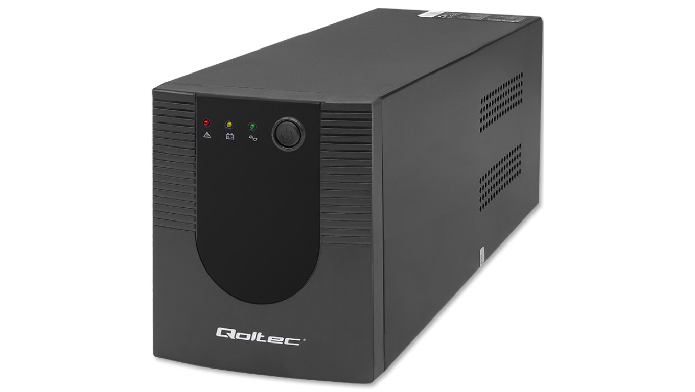 Qoltec Zasilacz awaryjny UPS Line Interactive Monolith 1500VA 900W