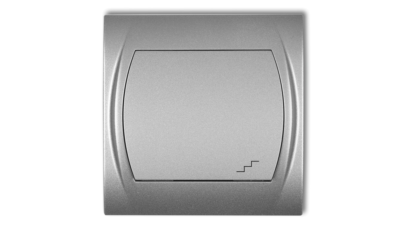 LOGO Łącznik schodowy srebrny metalik 7LWP-3