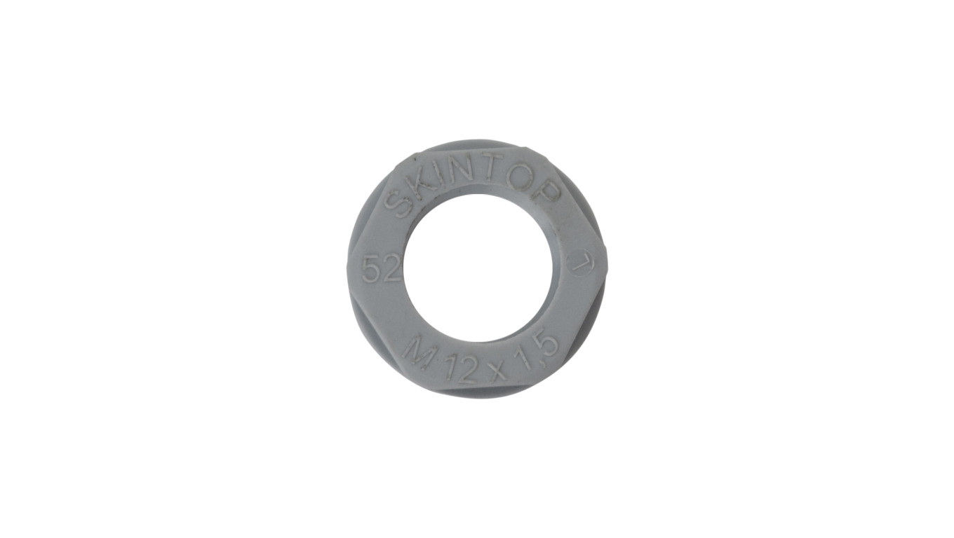 Nakrętka poliamidowa M12 SKINTOP GMP-GL-M 12x1,5 ciemnoszara 53119000 /100szt./