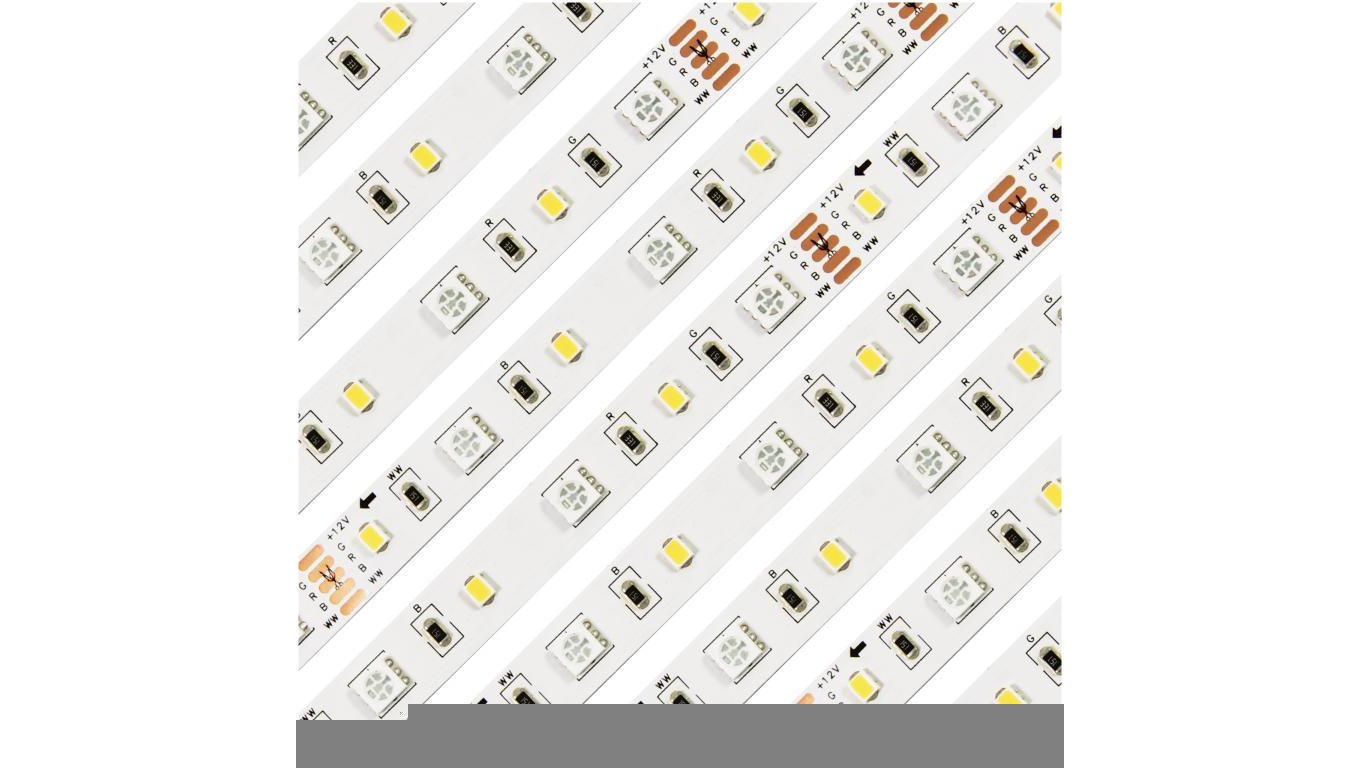 BY-034/60LED 12V 5m IP00 RGB+WW