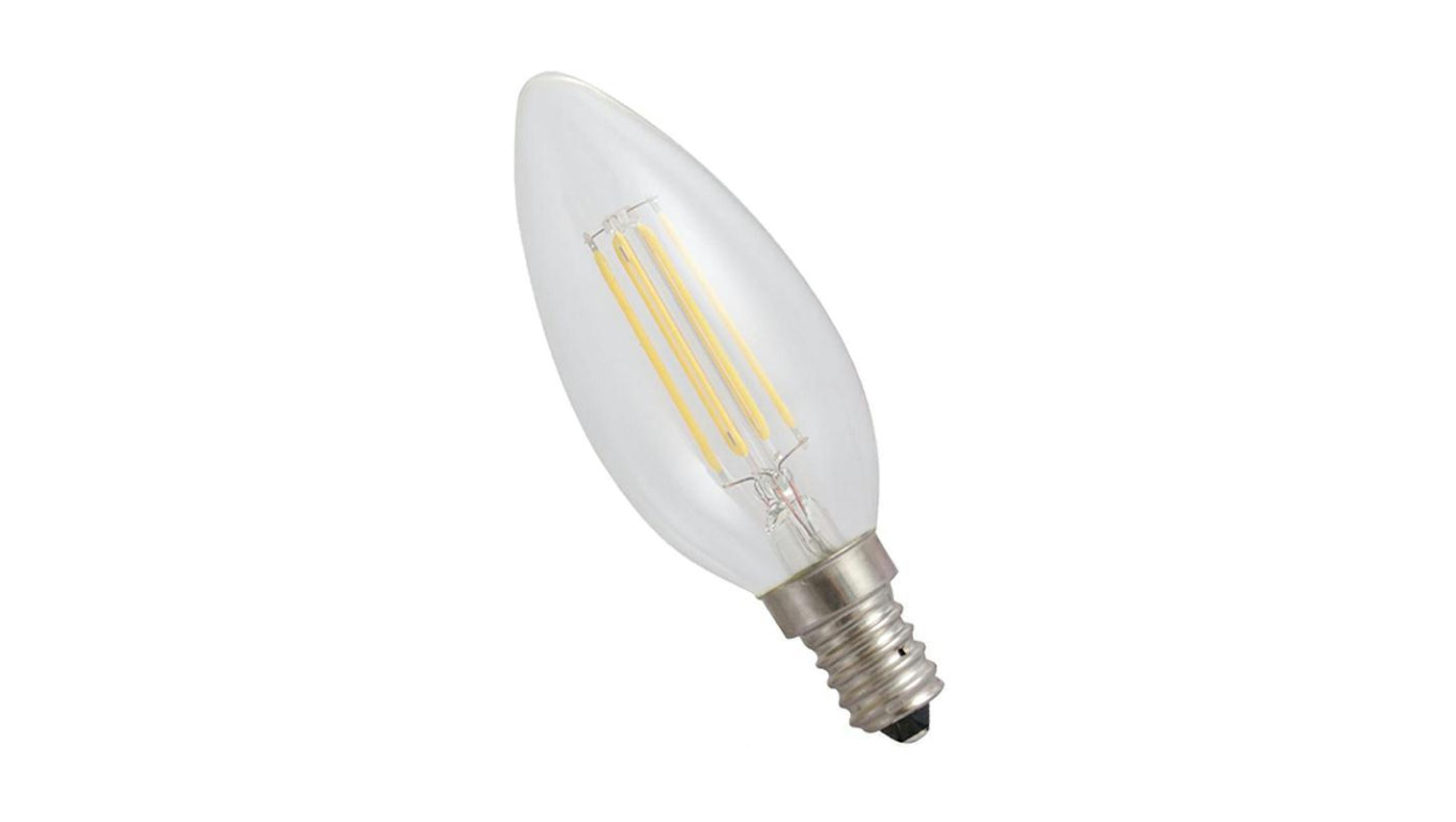 Żarówka led filament E14 led 6W g45 świeca neutralna biała 4000K RETRO