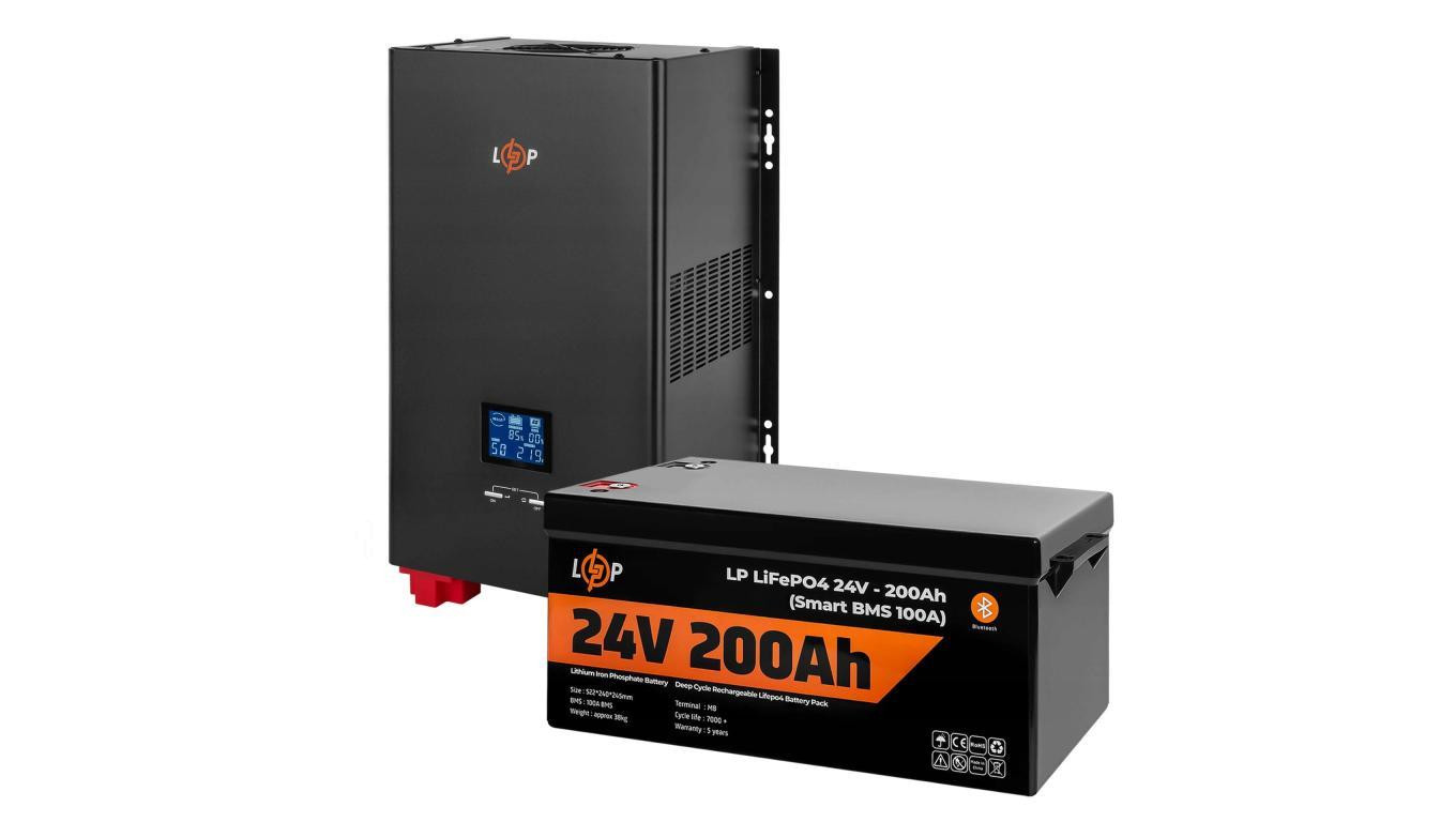 ZESTAW ZASILANIA AWARYJNEGO UPS + AKUMULATOR LIFEPO4 5000VA 3500W 5120Wh